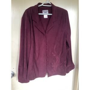 Vintage Plaza south women skirt suit 24W